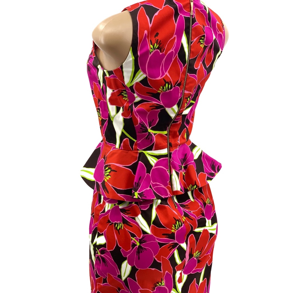 Kate Spade Floral Peplum Dress - Picture 4 of 8